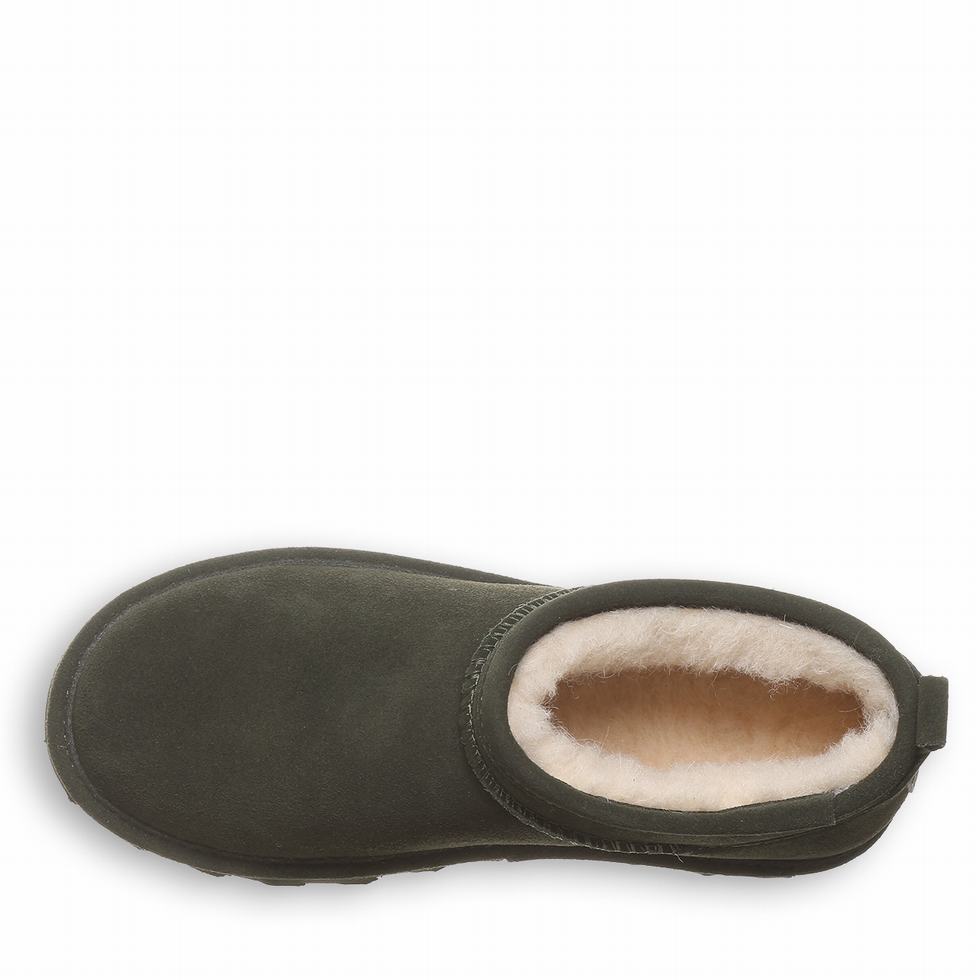 Bearpaw Super Shorty Wide ブーツ レディース 緑 | ANS4679HH