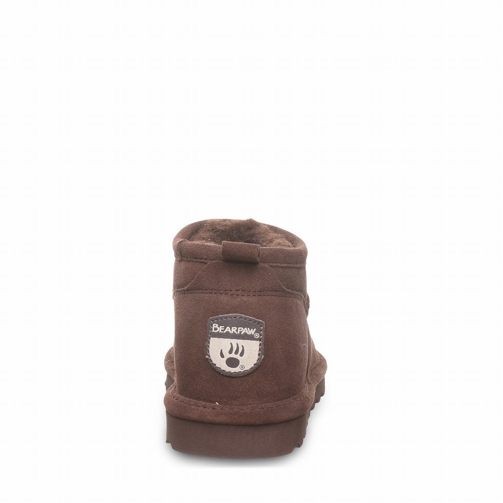 Bearpaw Super Shorty Wide ブーツ レディース ブラウン | RGB210PD