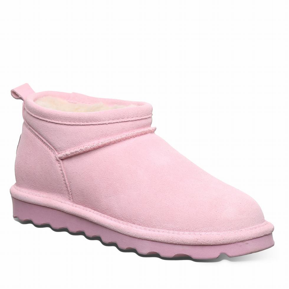 Bearpaw Super Shorty Wide ブーツ レディース ピンク | SUV4943OV