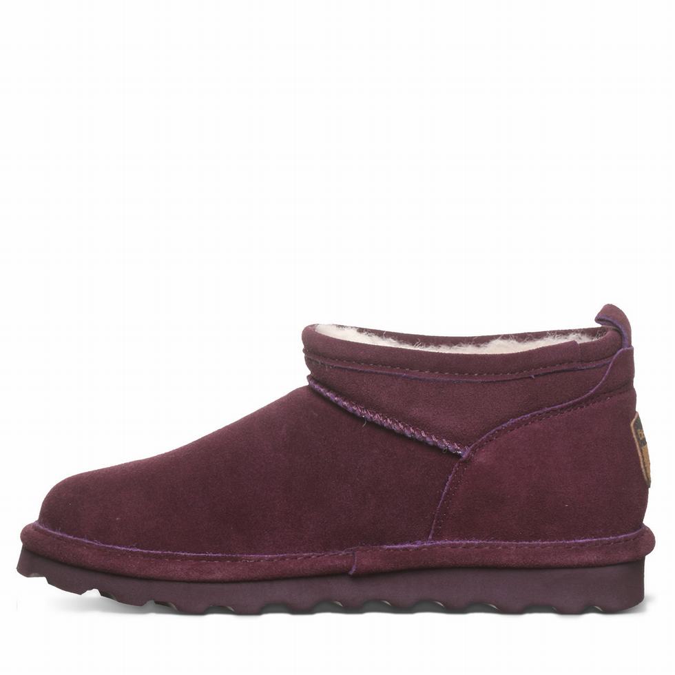 Bearpaw Super Shorty Wide ブーツ レディース 紫 | YNK8938VC