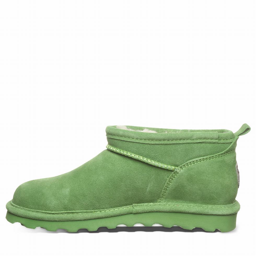 Bearpaw Super Shorty スノーブーツ レディース 緑 | CDE3584LZ