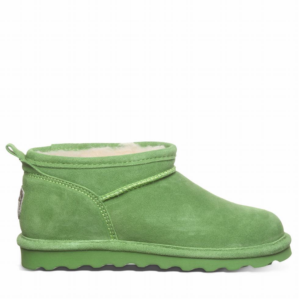 Bearpaw Super Shorty スノーブーツ レディース 緑 | CDE3584LZ