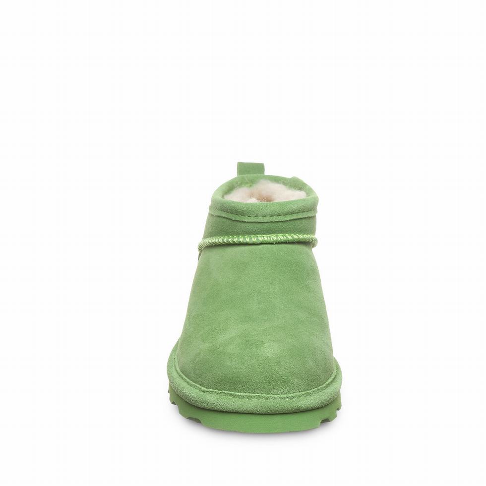 Bearpaw Super Shorty スノーブーツ レディース 緑 | CDE3584LZ
