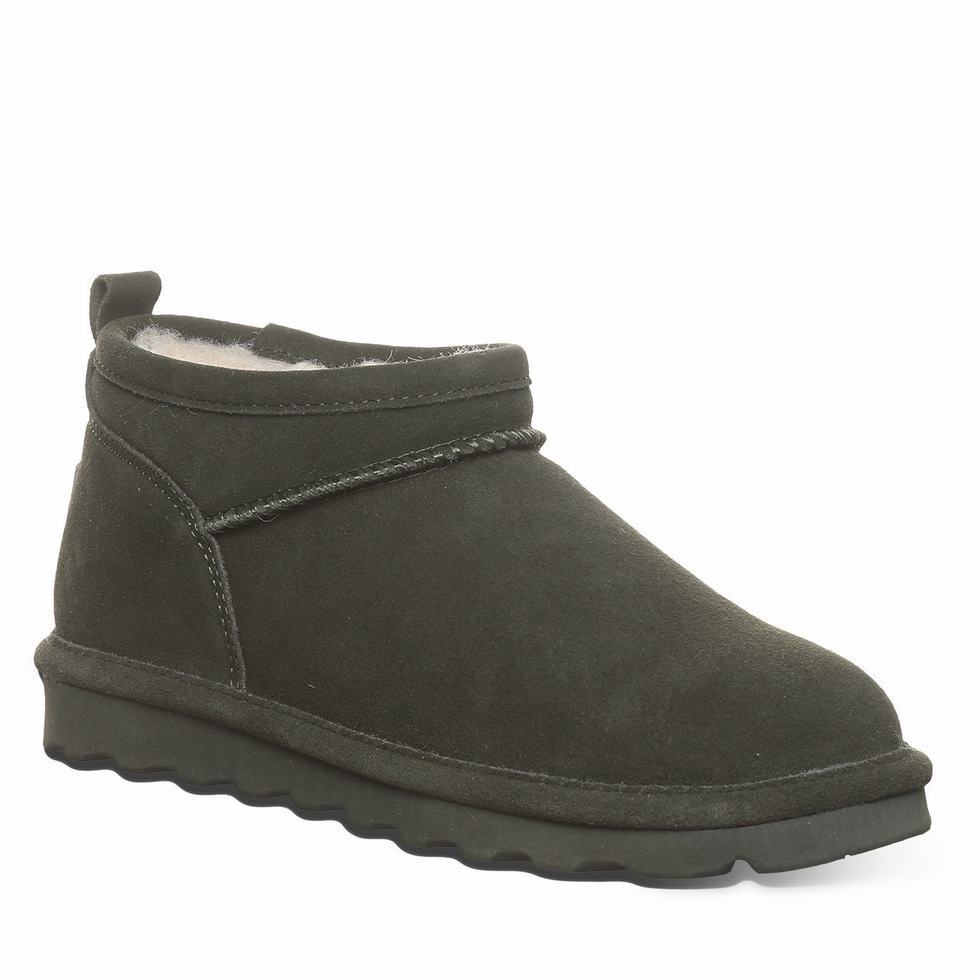 Bearpaw Super Shorty スノーブーツ レディース 緑 | EMX9880VE
