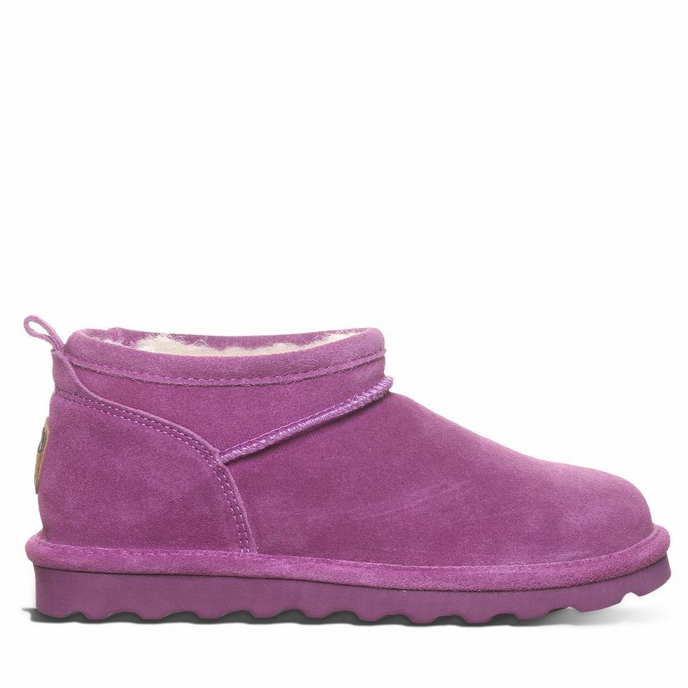 Bearpaw Super Shorty スノーブーツ レディース 紫 | HYN874QM