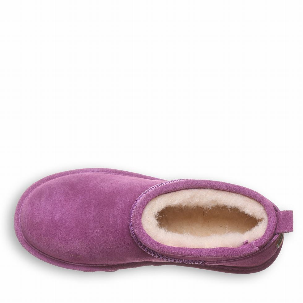 Bearpaw Super Shorty スノーブーツ レディース 紫 | HYN874QM