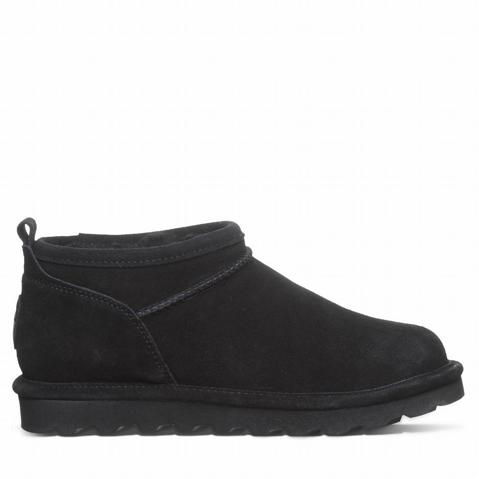 Bearpaw Super Shorty スノーブーツ レディース 黒 | LQP6929DB