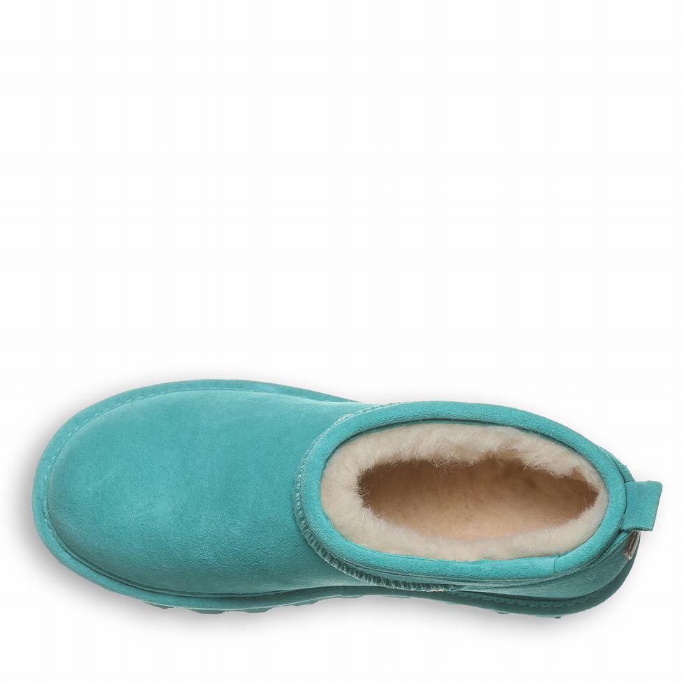 Bearpaw Super Shorty スノーブーツ レディース 青 | QCI9367UK