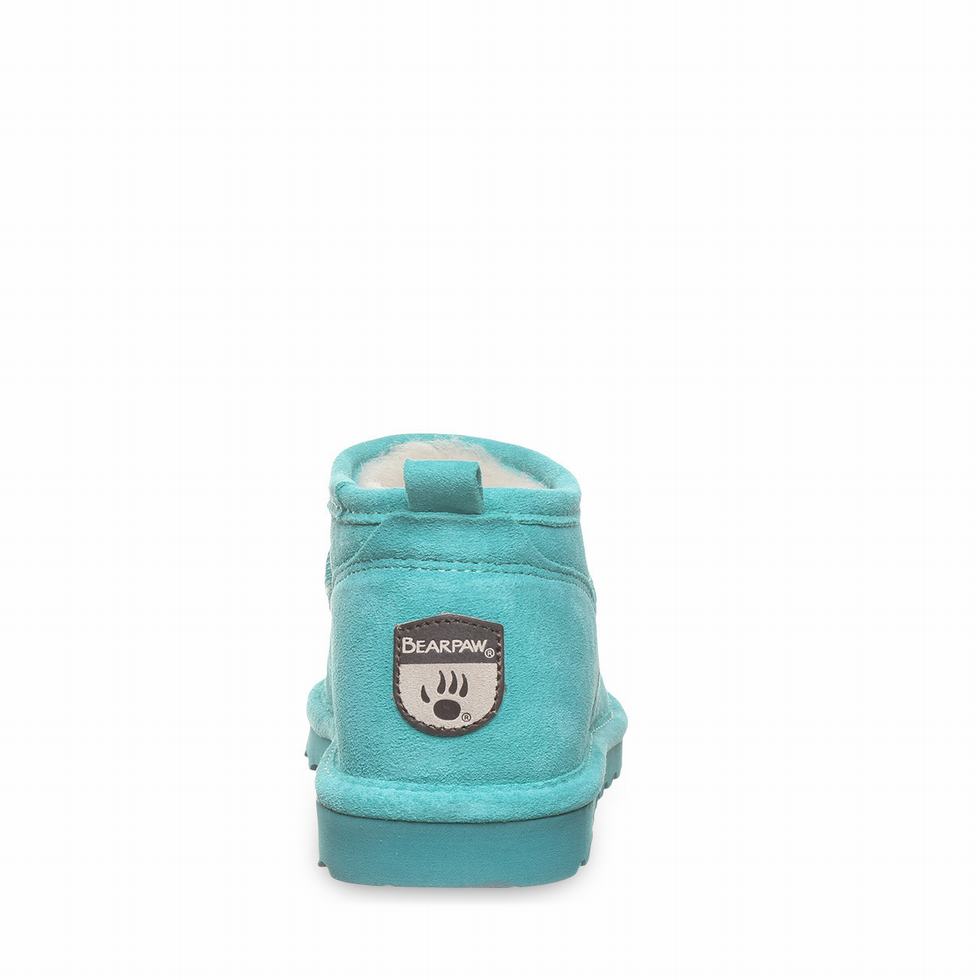 Bearpaw Super Shorty スノーブーツ レディース 青 | QCI9367UK