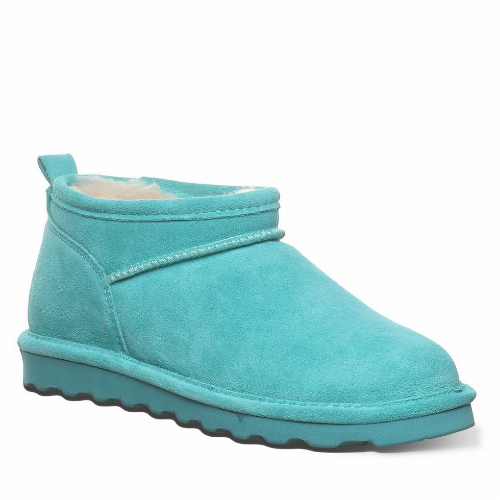 Bearpaw Super Shorty スノーブーツ レディース 青 | QCI9367UK