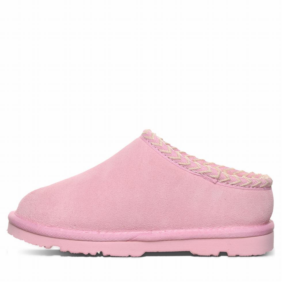 Bearpaw Tabitha Youth スリッパ キッズ ピンク | YII654QI