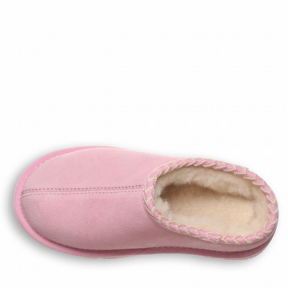 Bearpaw Tabitha Youth スリッパ キッズ ピンク | YII654QI