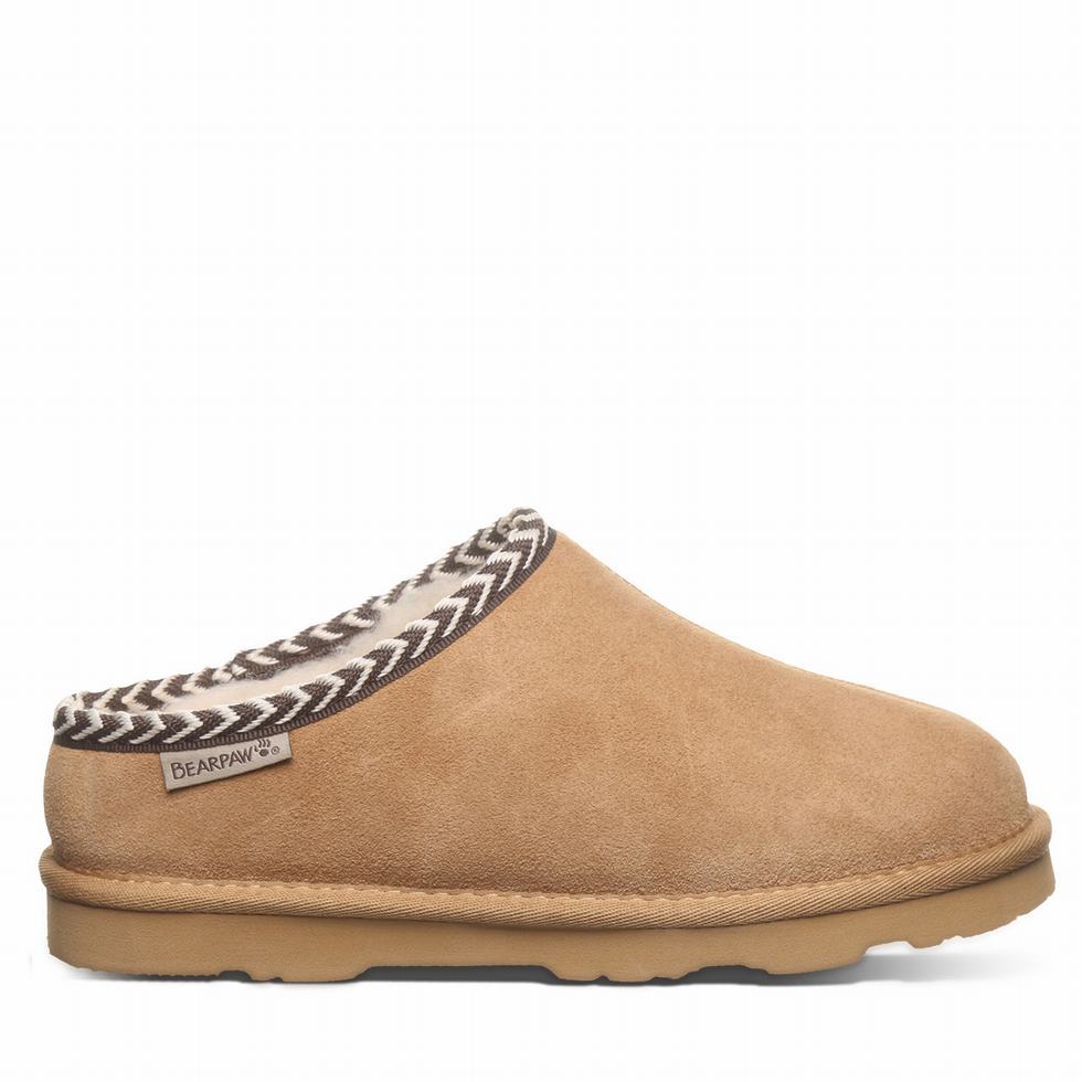 Bearpaw Tabitha スリッパ レディース ブラウン | LWZ4731WI