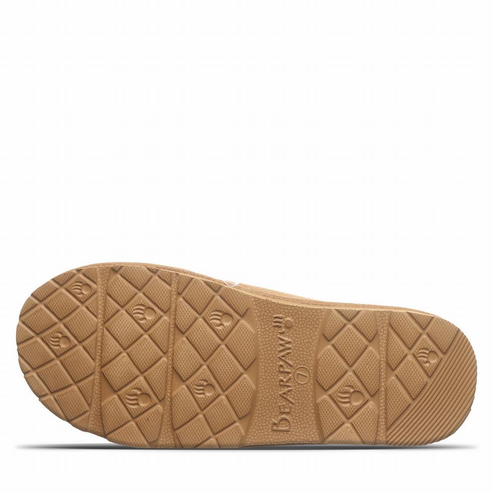 Bearpaw Tabitha スリッパ レディース ブラウン | LWZ4731WI