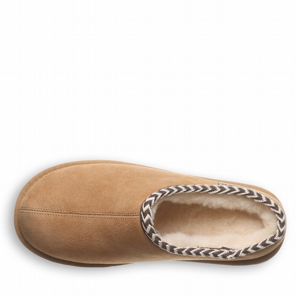 Bearpaw Tabitha スリッパ レディース ブラウン | LWZ4731WI