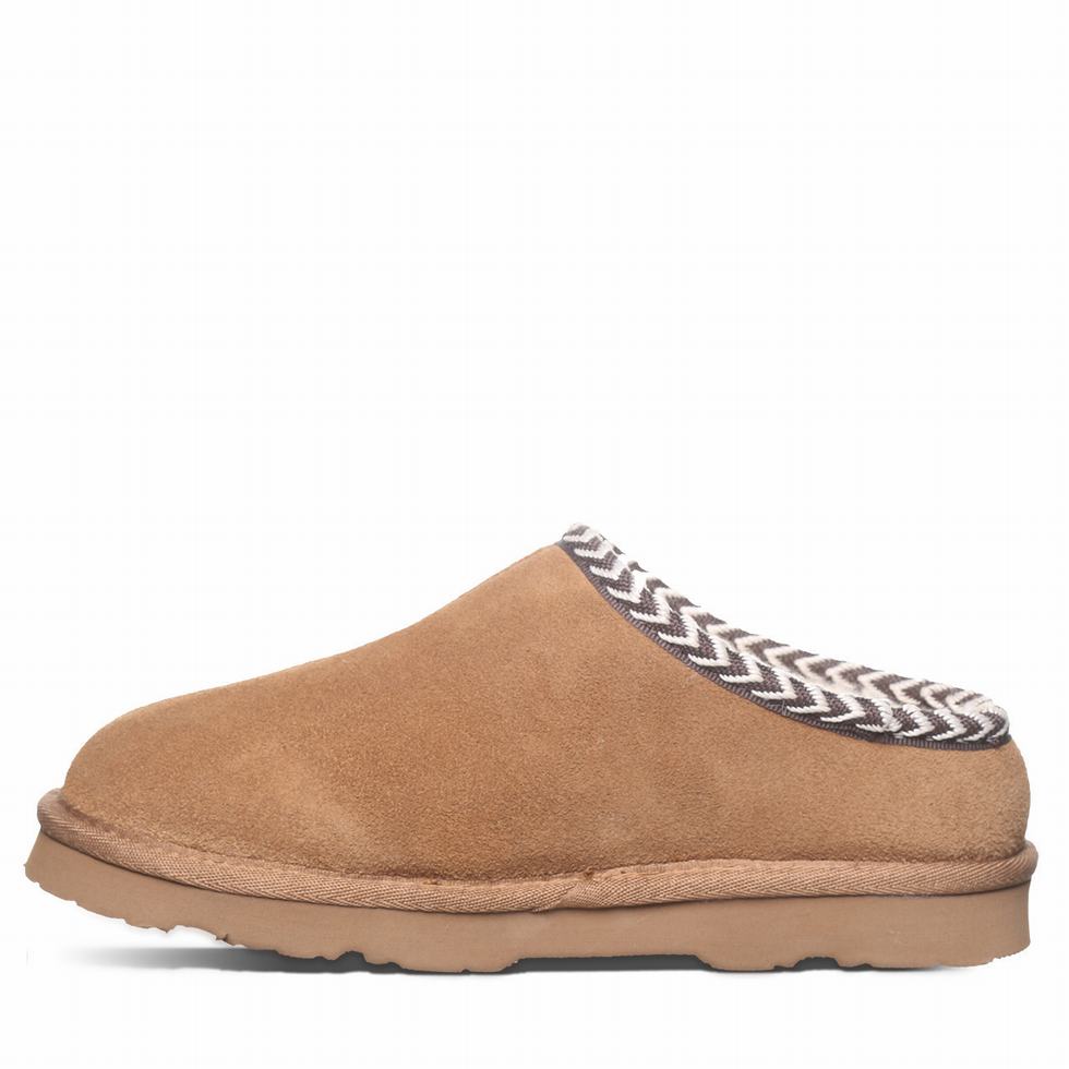 Bearpaw Tabitha スリッパ レディース ブラウン | QKG9750SO