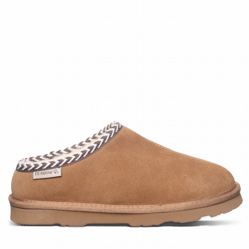 Bearpaw Tabitha スリッパ レディース ブラウン | QKG9750SO