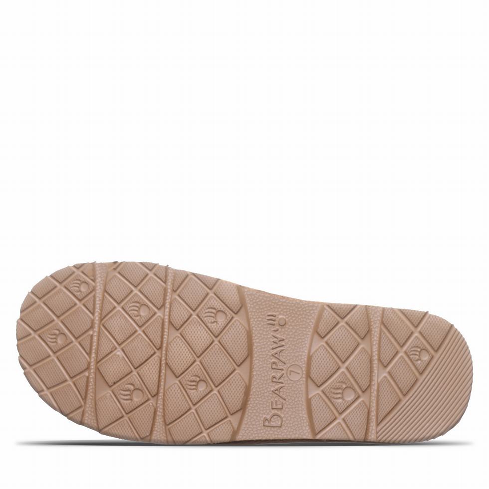 Bearpaw Tabitha スリッパ レディース ブラウン | QKG9750SO