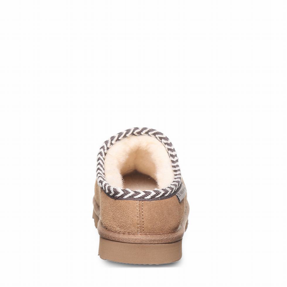 Bearpaw Tabitha スリッパ レディース ブラウン | QKG9750SO