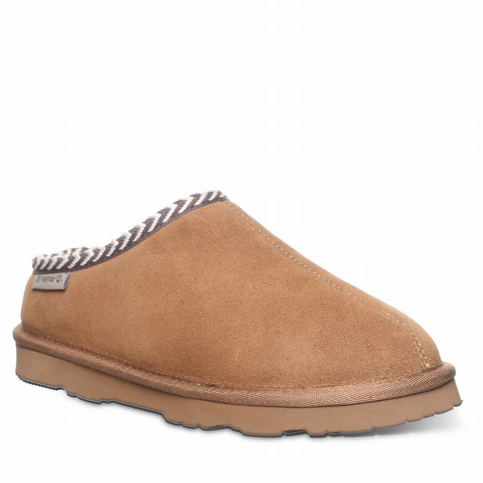 Bearpaw Tabitha スリッパ レディース ブラウン | QKG9750SO