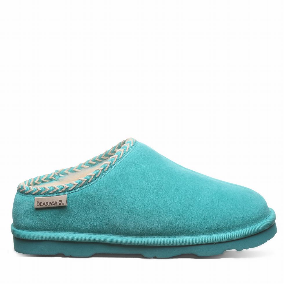 Bearpaw Tabitha スリッパ レディース 青 | QLB6028LI