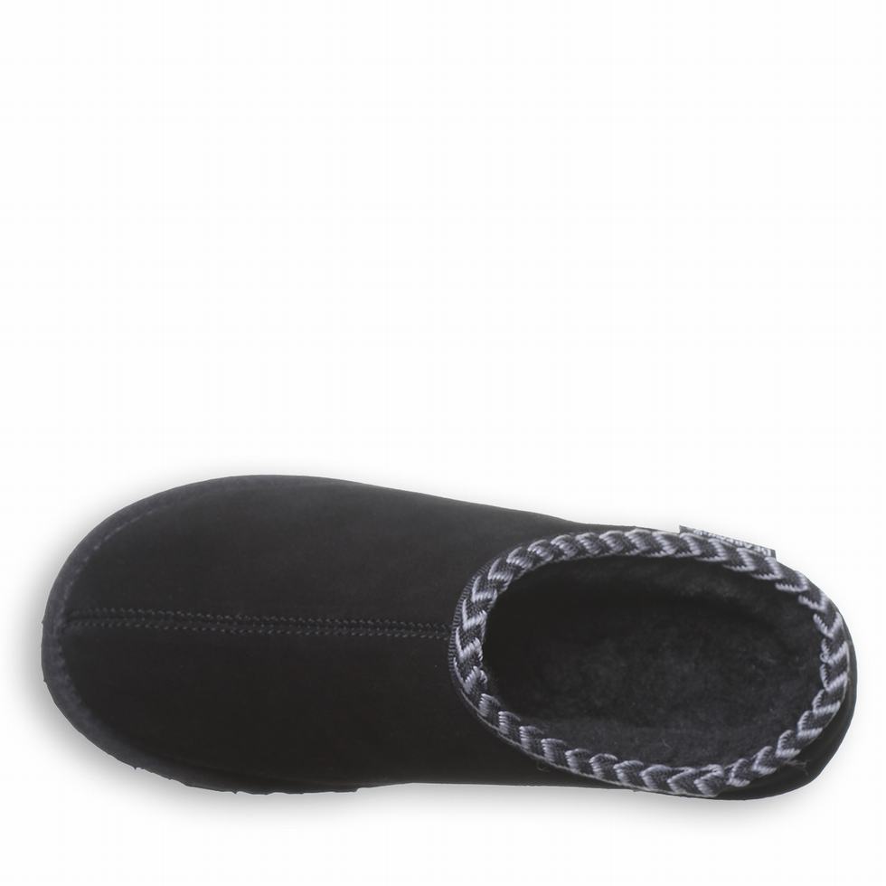 Bearpaw Tabitha スリッパ レディース 黒 | RAV8878AR