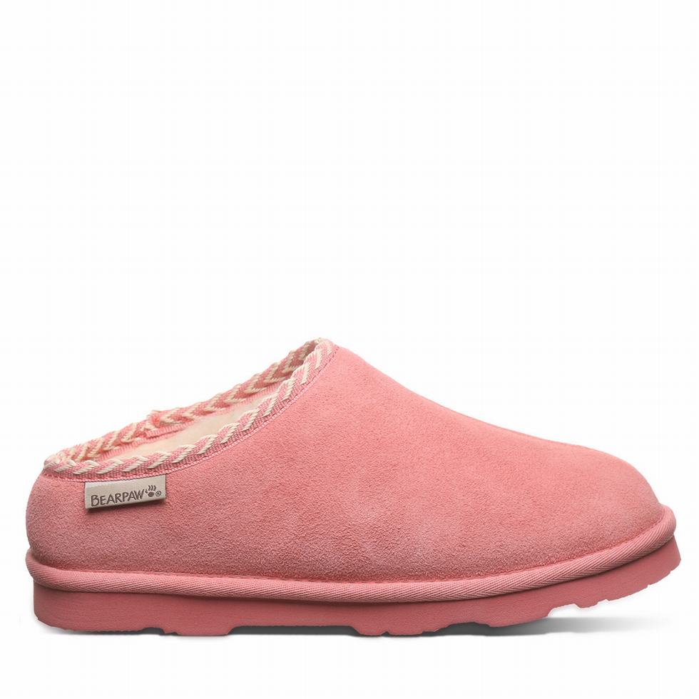 Bearpaw Tabitha スリッパ レディース ピンク | SQB6749VT