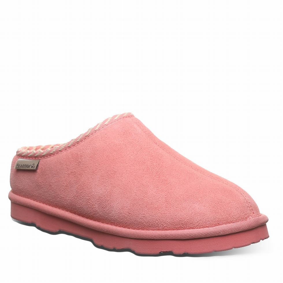 Bearpaw Tabitha スリッパ レディース ピンク | SQB6749VT