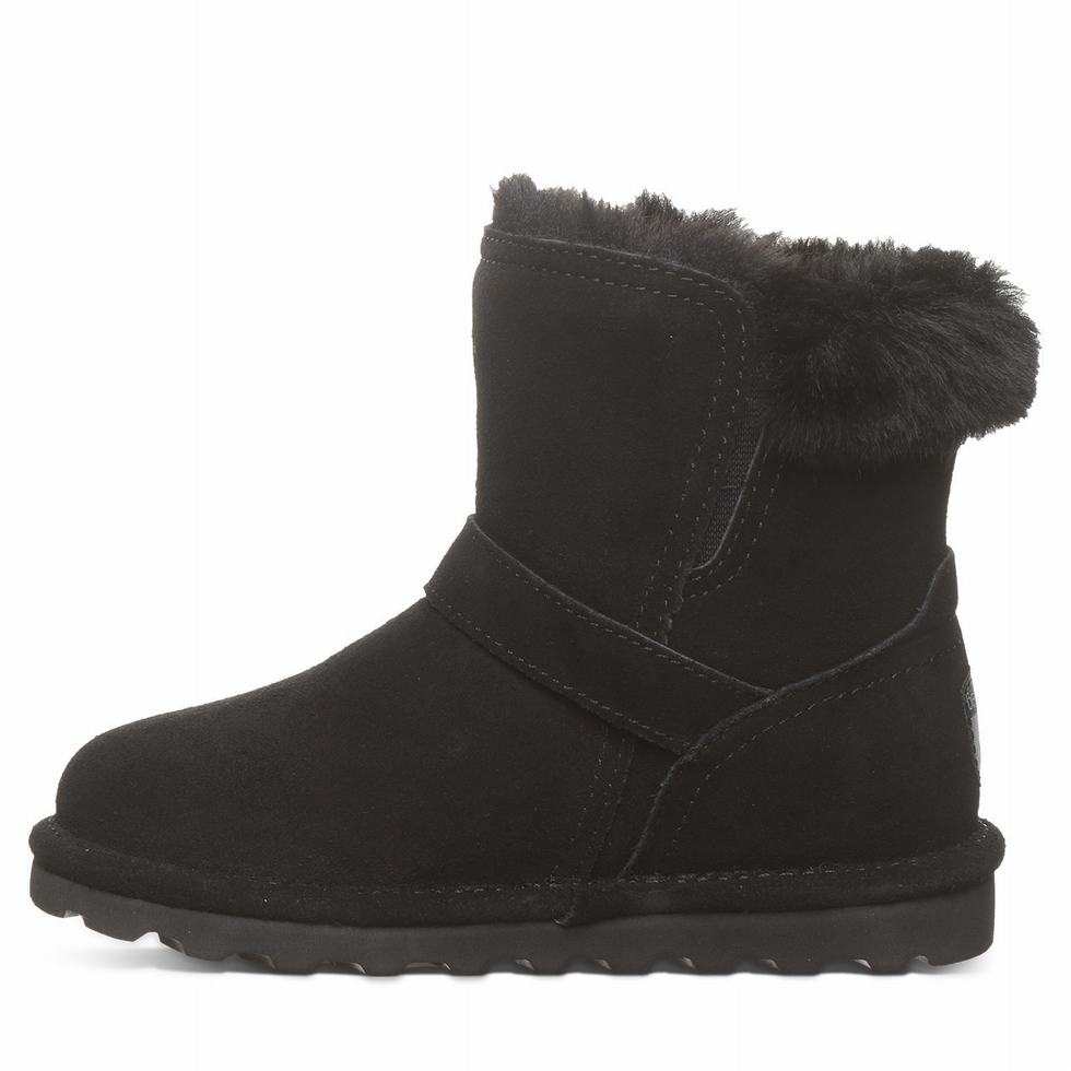 Bearpaw Tallula Youth ブーツ キッズ 黒 | YLF9114PU