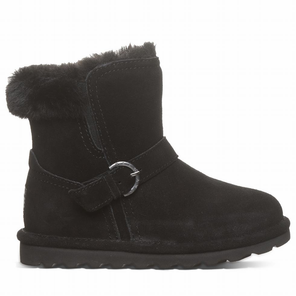 Bearpaw Tallula Youth ブーツ キッズ 黒 | YLF9114PU