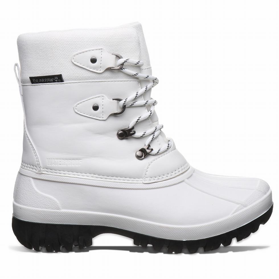 Bearpaw Tessie ブーツ レディース 白 | VEG7558HW