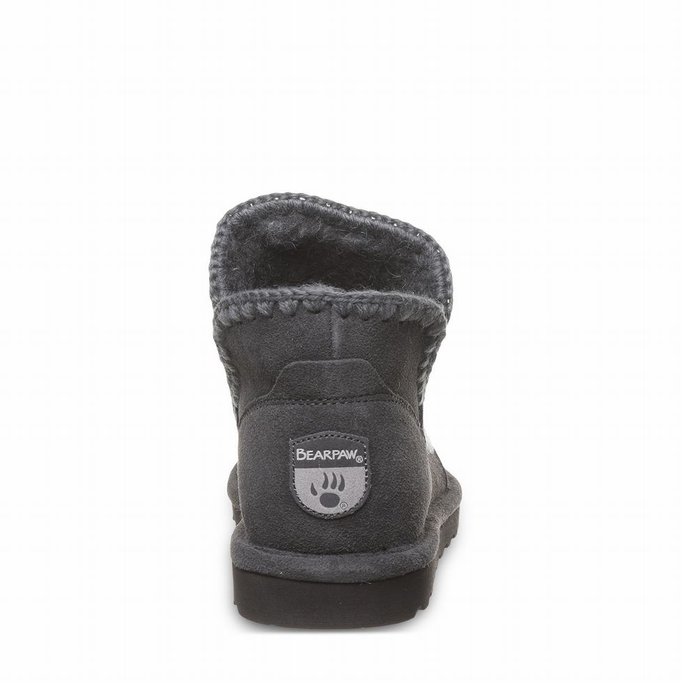 Bearpaw Winter スノーブーツ レディース グレー | TGE1198OF